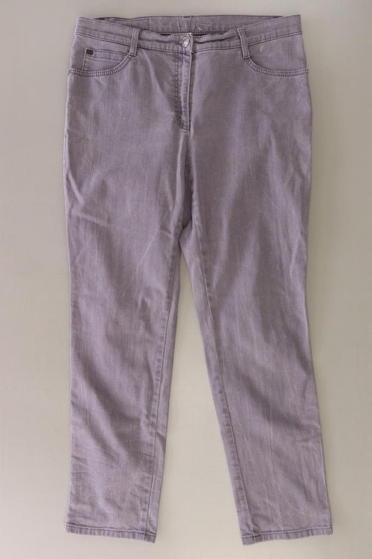 Brax Straight Jeans Gr. Kurzgröße 42 grau aus Baumwolle