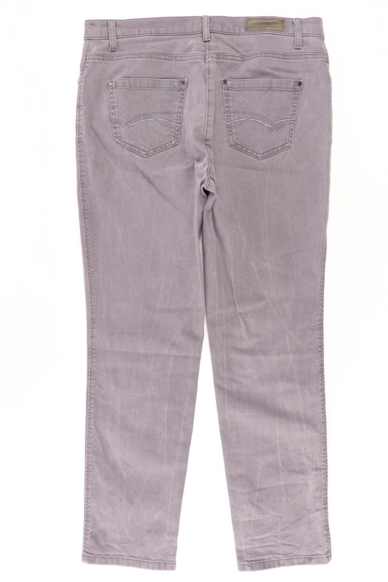 Brax Straight Jeans Gr. Kurzgröße 42 lila aus Baumwolle