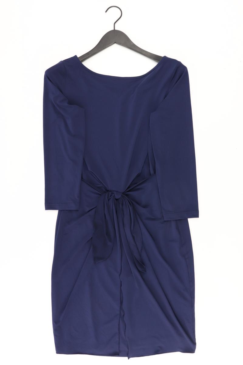 Patrizia Dini Stretchkleid Gr. 40 3/4 Ärmel blau aus Polyester