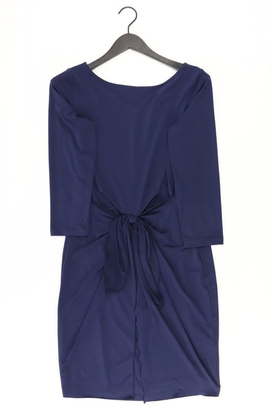 Patrizia Dini Stretchkleid Gr. 40 3/4 Ärmel blau aus Polyester