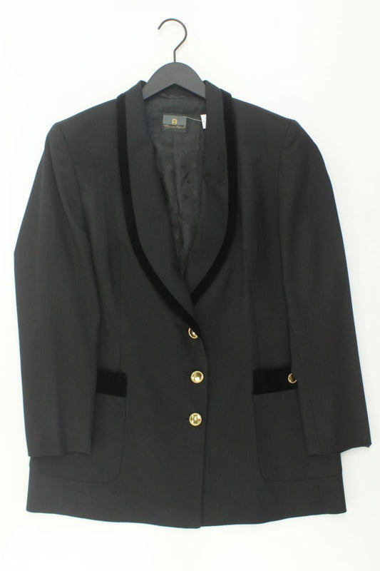 Etienne Aigner Wollblazer Gr. 38 Vintage schwarz