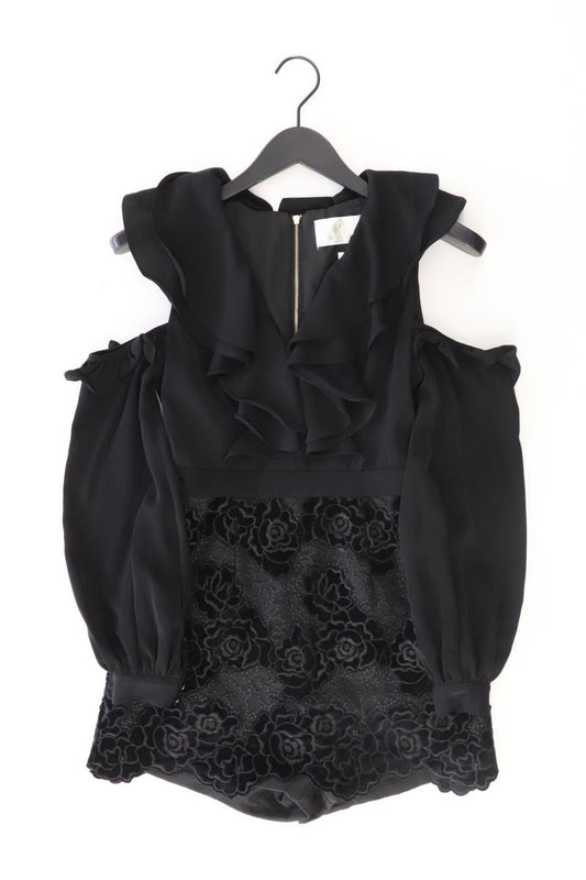Kurzer Jumpsuit Gr. S schwarz aus Polyester