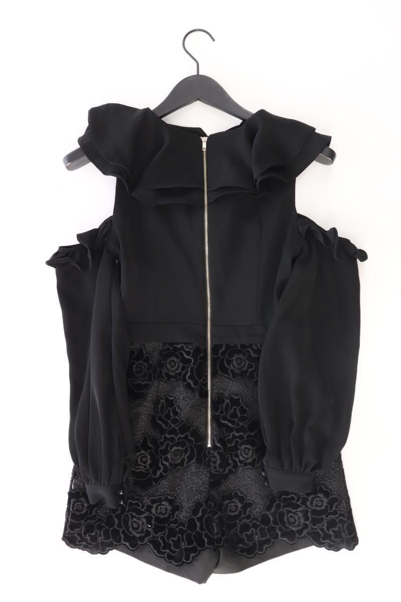Kurzer Jumpsuit Gr. S schwarz aus Polyester