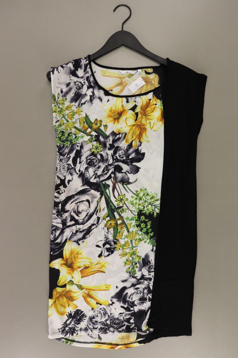 Miss Etam Kurzarmkleid Gr. 36 mit Blumenmuster gelb aus Polyester