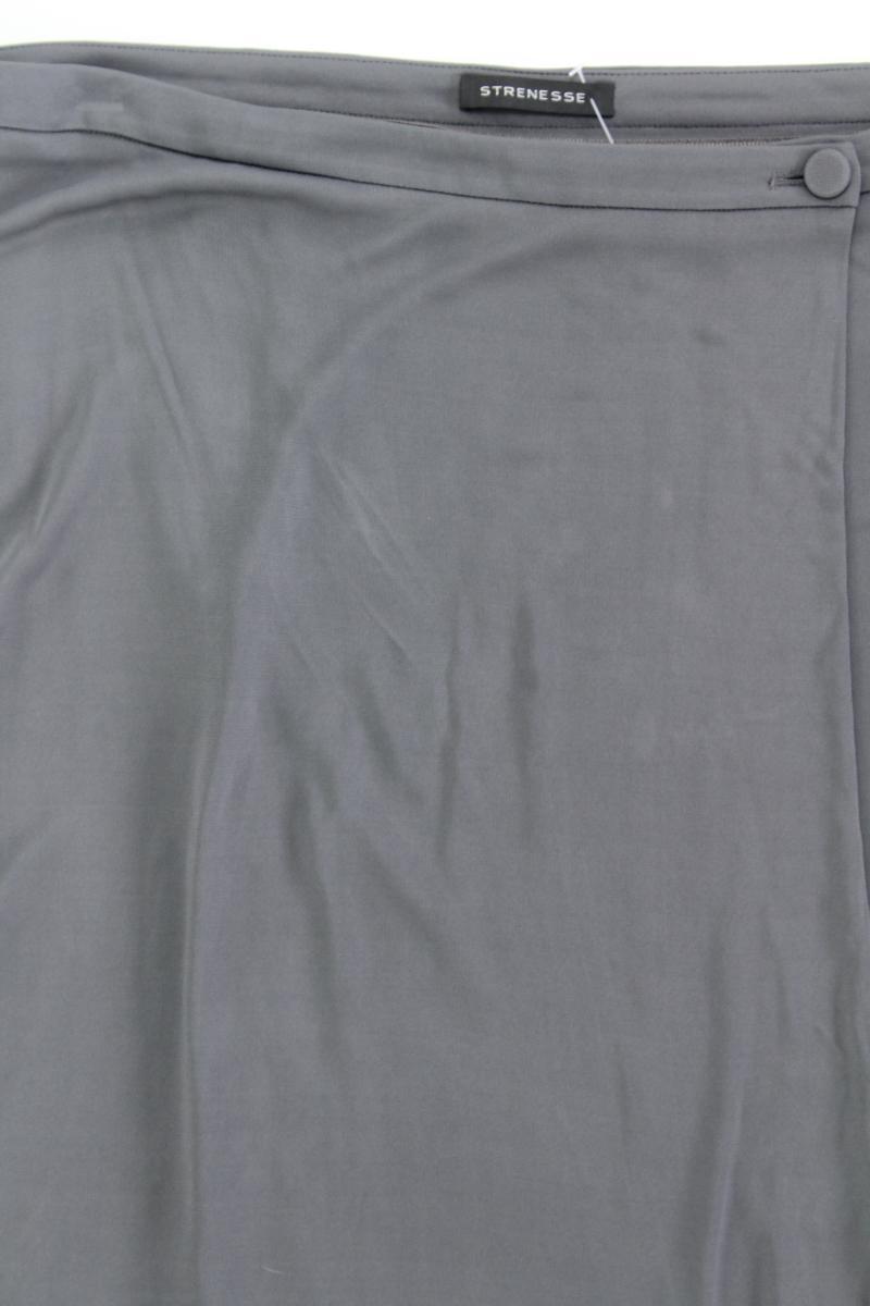 Strenesse Wickelrock Gr. 42 grau aus Viskose