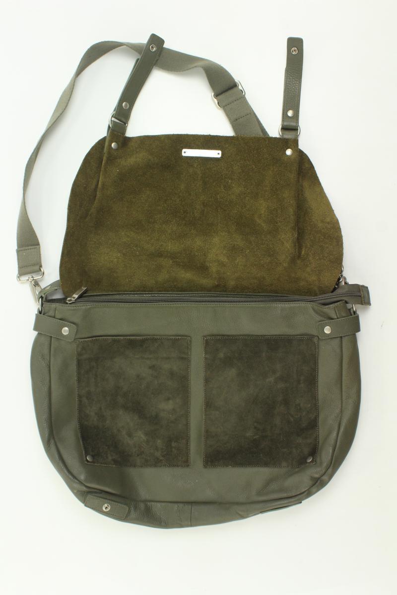 Mandarina Duck Umhängetasche grün aus Leder