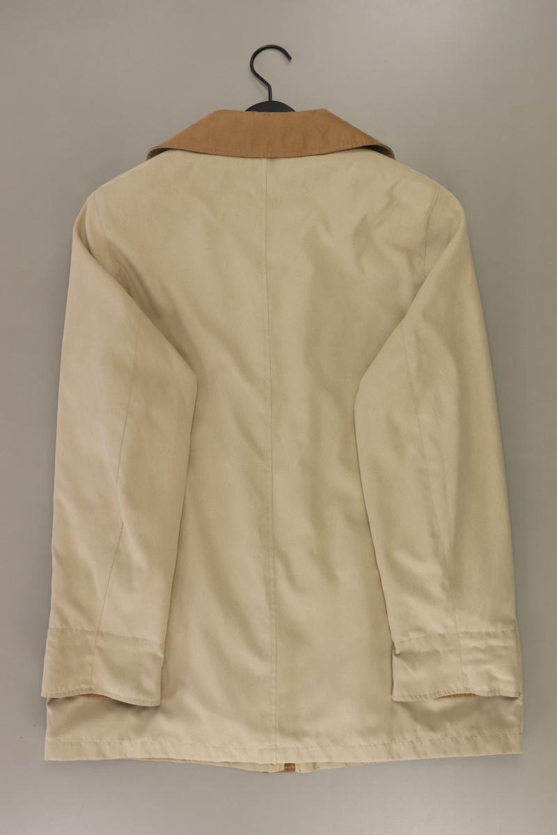 Lange Jacke Gr. 44 Vintage creme aus Polyester