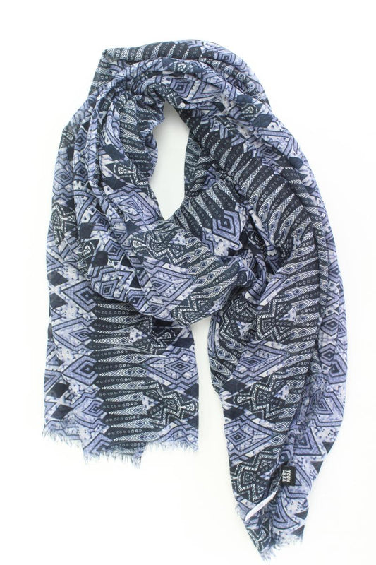 Vero Moda Tuch geometrisches Muster blau