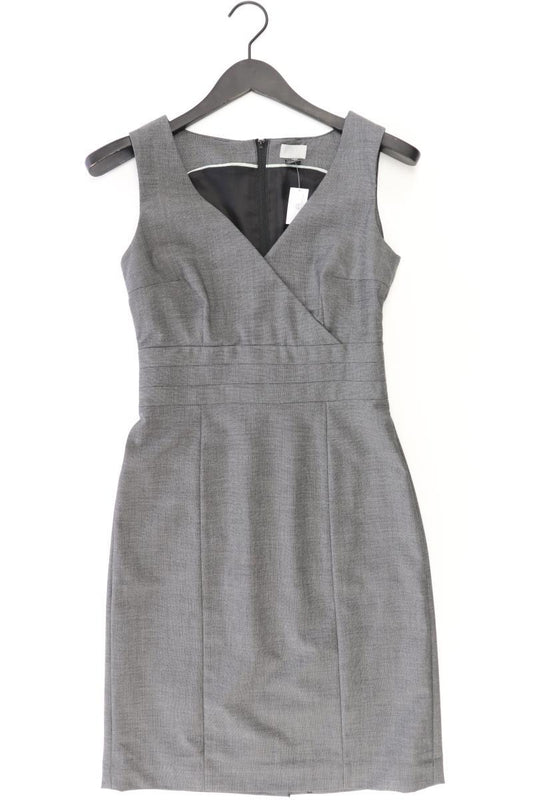 H&M Bleistiftkleid Gr. 36 Ärmellos grau aus Polyester