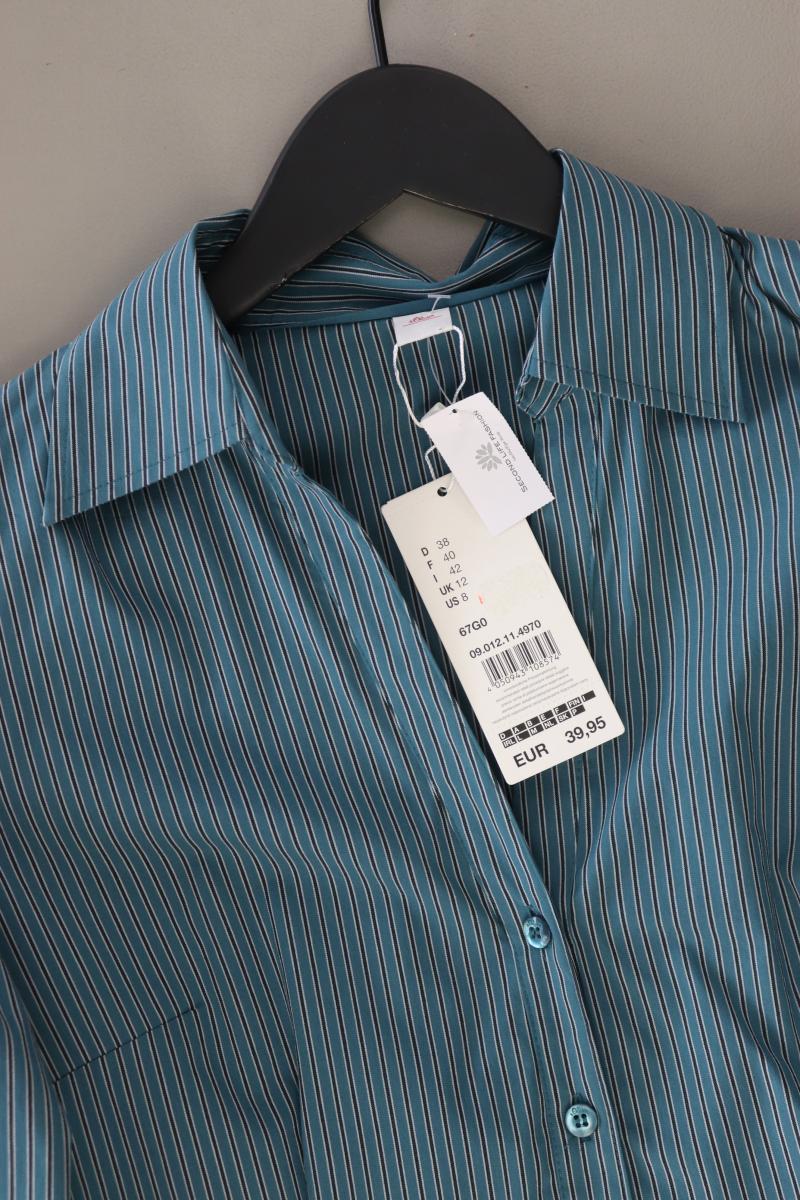 s.Oliver Langarmbluse Gr. 38 gestreift neu mit Etikett Neupreis: 39,95€! blau