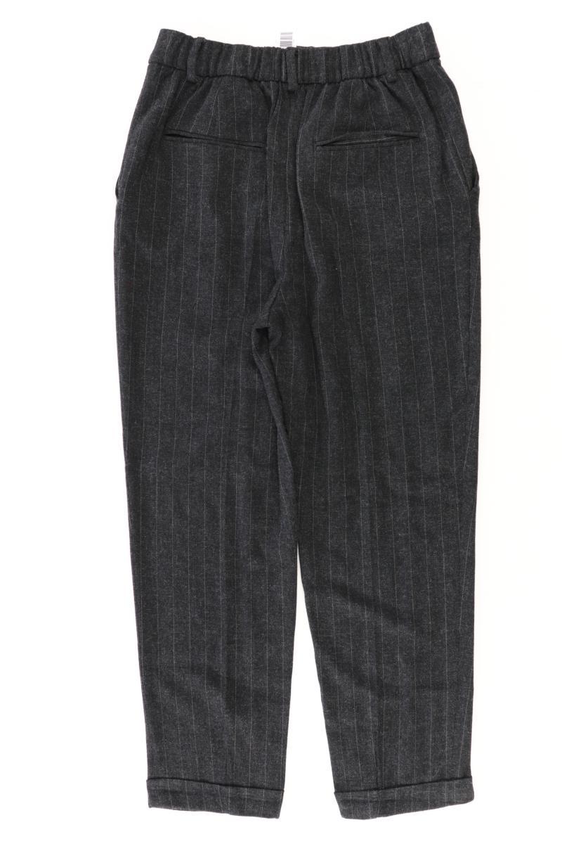 Zara 7/8 Hose Gr. S gestreift grau aus Viskose