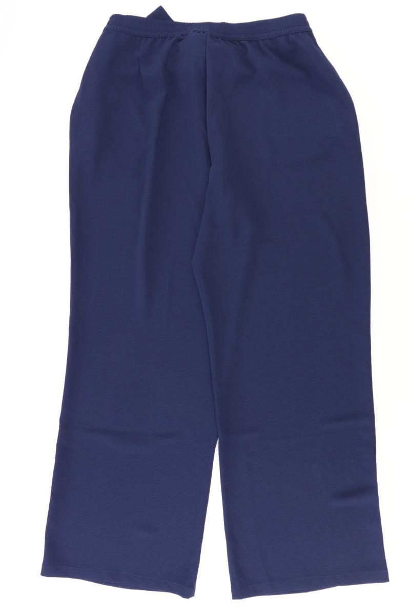 Laura Kent Stoffhose Gr. 42 blau aus Polyester