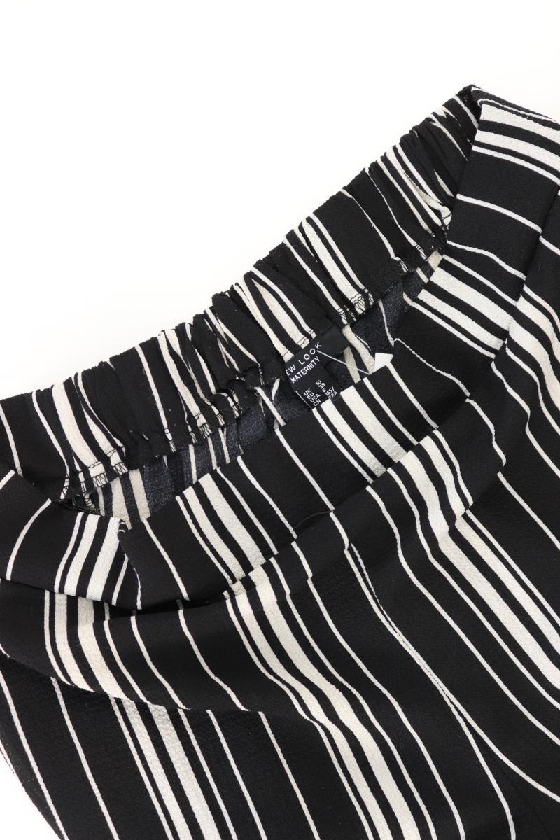 New Look Stoffhose Gr. 38 gestreift schwarz aus Polyester