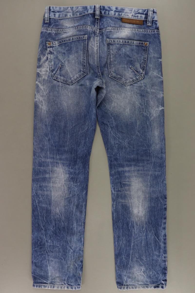 Review Straight Jeans für Herren Gr. W30/L30 blau aus Baumwolle