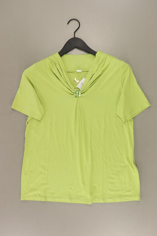Paola T-Shirt Gr. 40 Kurzarm grün aus Viskose