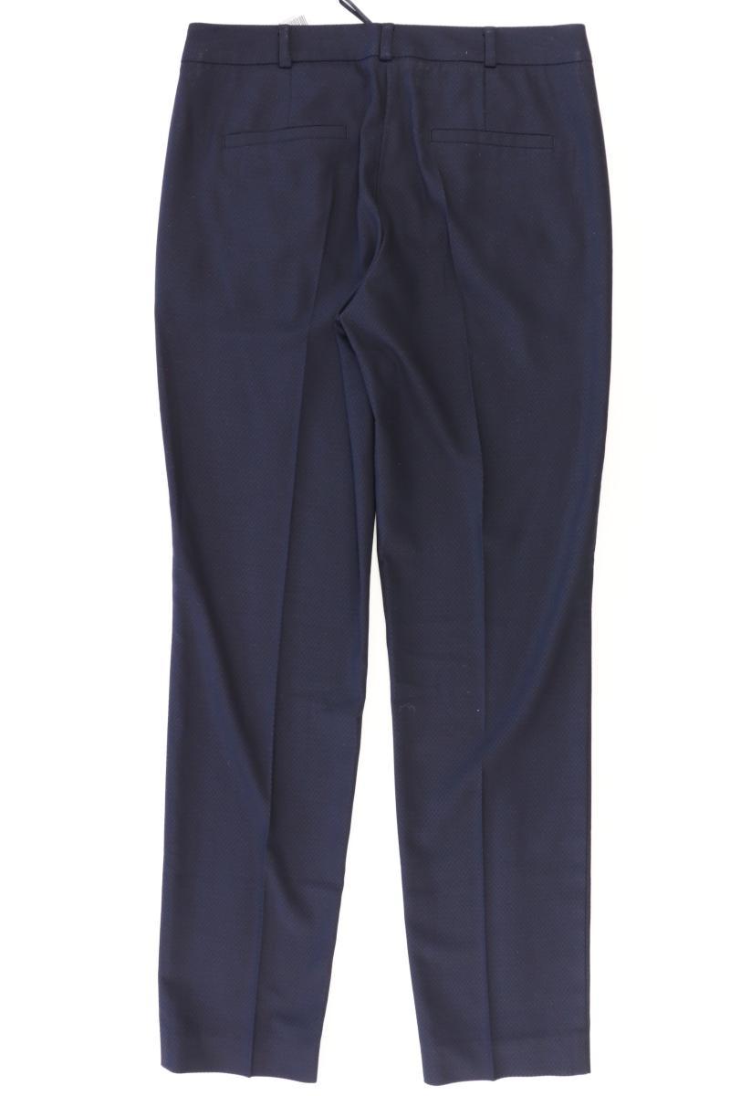 comma, Anzughose Gr. 36 blau aus Polyester