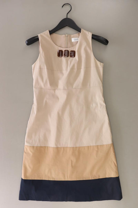 Steffen Schraut Trägerkleid Gr. 36 Ärmellos braun aus Baumwolle