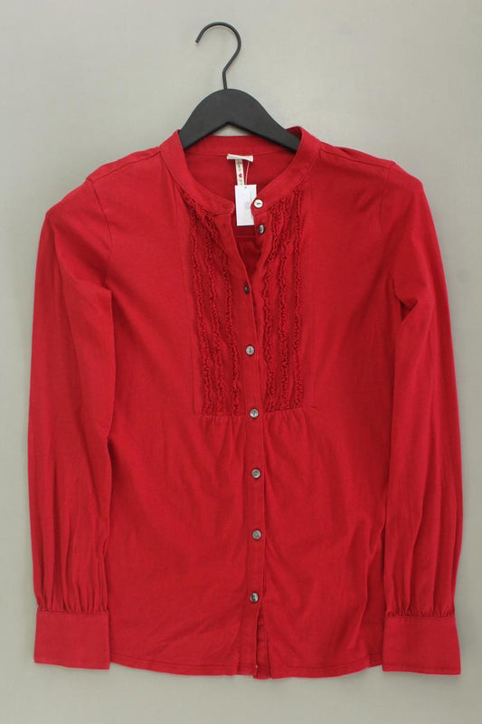 Esprit Longsleeve-Shirt Gr. S neuwertig Langarm rot aus Baumwolle