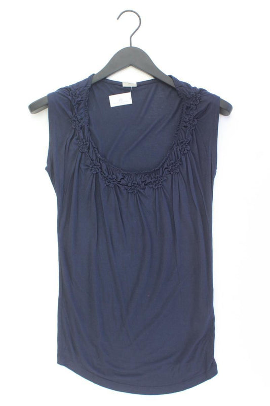 Esprit T-Shirt Gr. XS Kurzarm blau aus Viskose