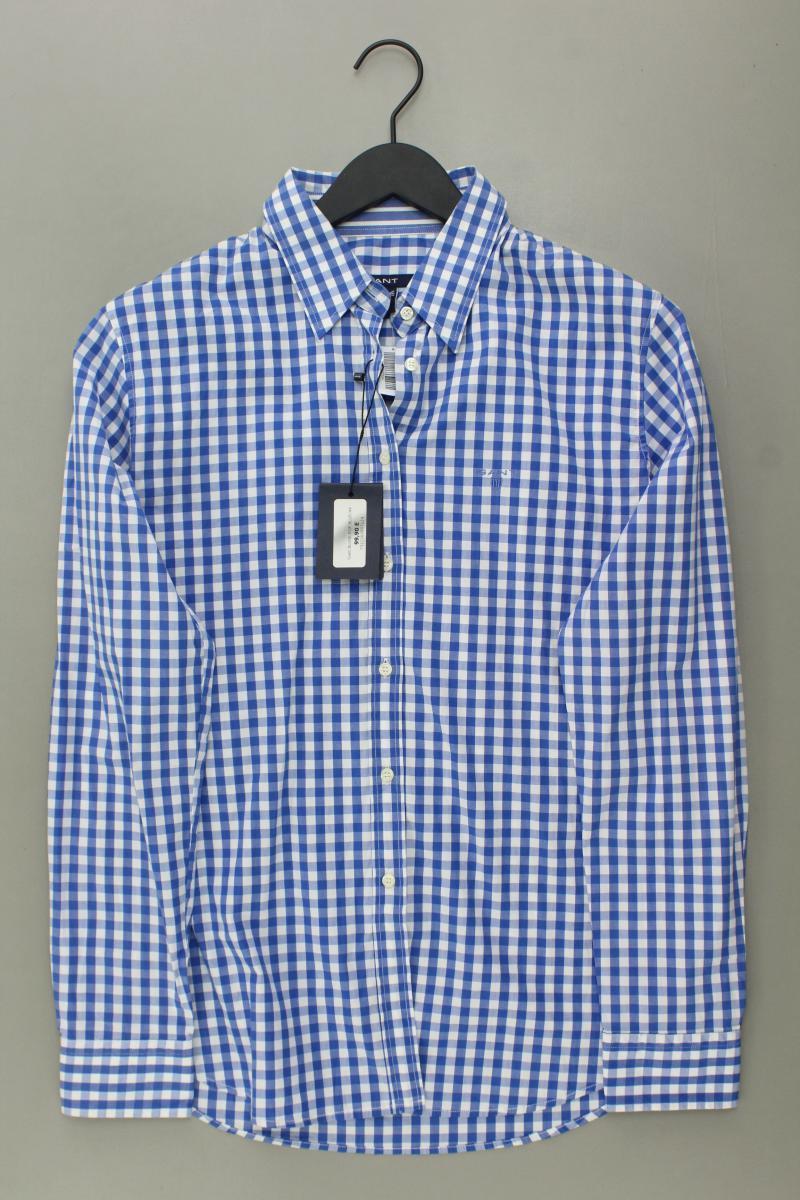 Gant Karobluse Gr. 44 kariert neu mit Etikett Neupreis: 99,9€! Langarm blau