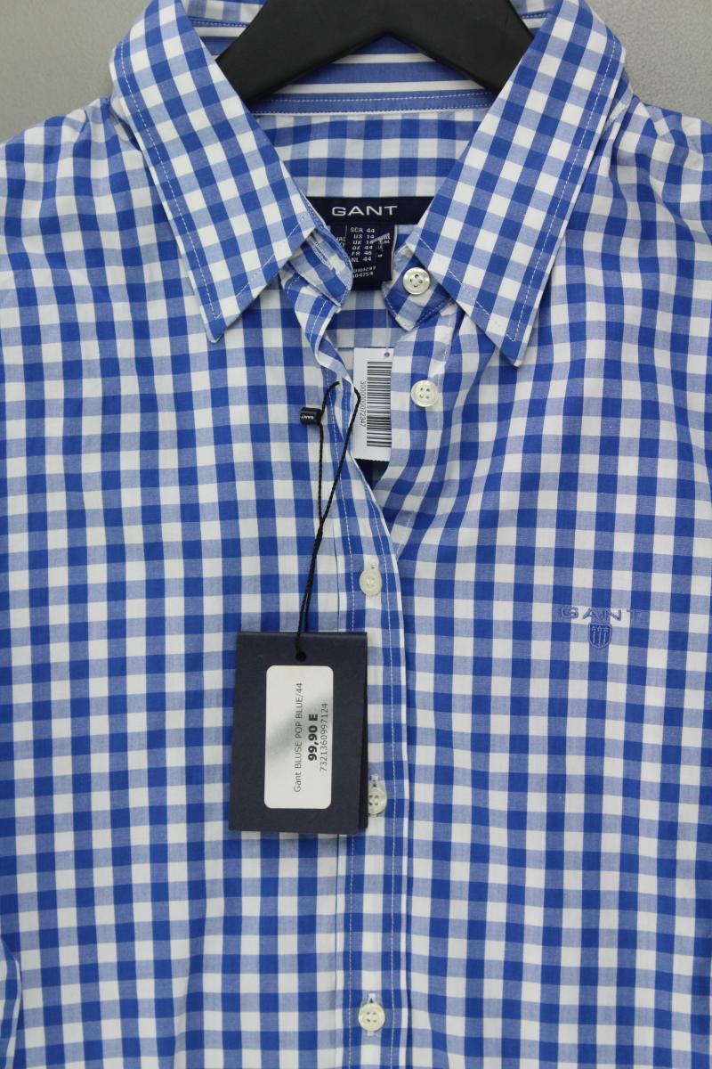 Gant Karobluse Gr. 44 kariert neu mit Etikett Neupreis: 99,9€! Langarm blau