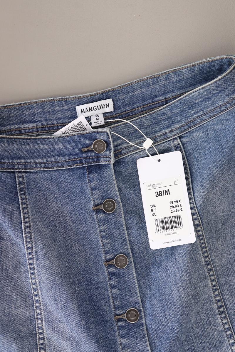 Manguun Jeansrock Gr. 38 neu mit Etikett Neupreis: 29,99€! blau aus Baumwolle