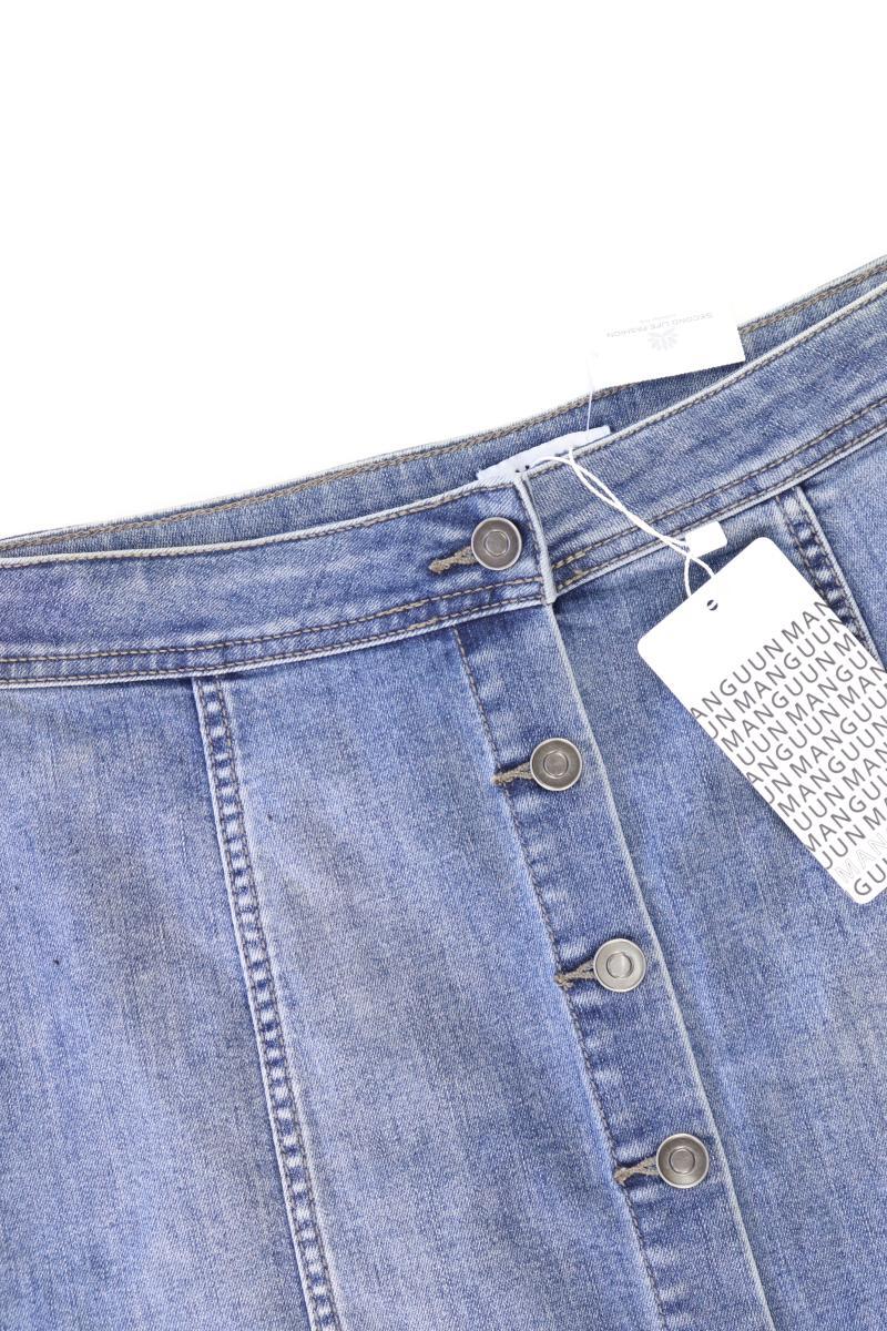 Manguun Jeansrock Gr. 38 neu mit Etikett blau aus Baumwolle