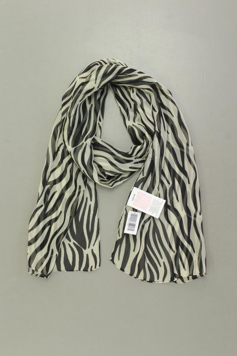 Tuch mit Tierdruck braun aus Polyester