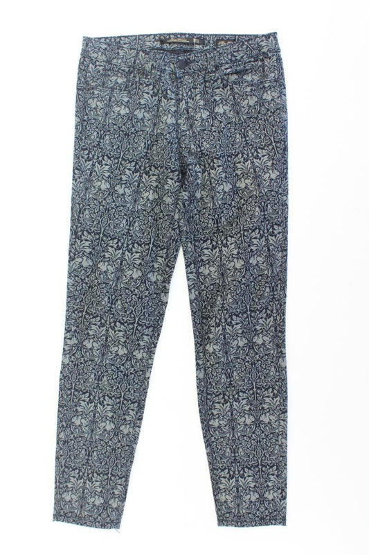Zara Five-Pocket-Hose Gr. 38 blau aus Baumwolle