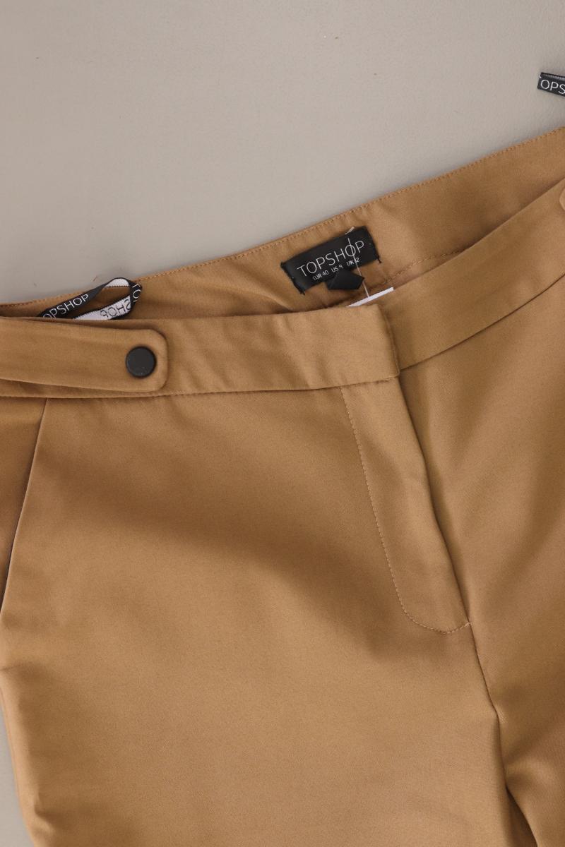 Topshop Hose Gr. 40 braun aus Polyester