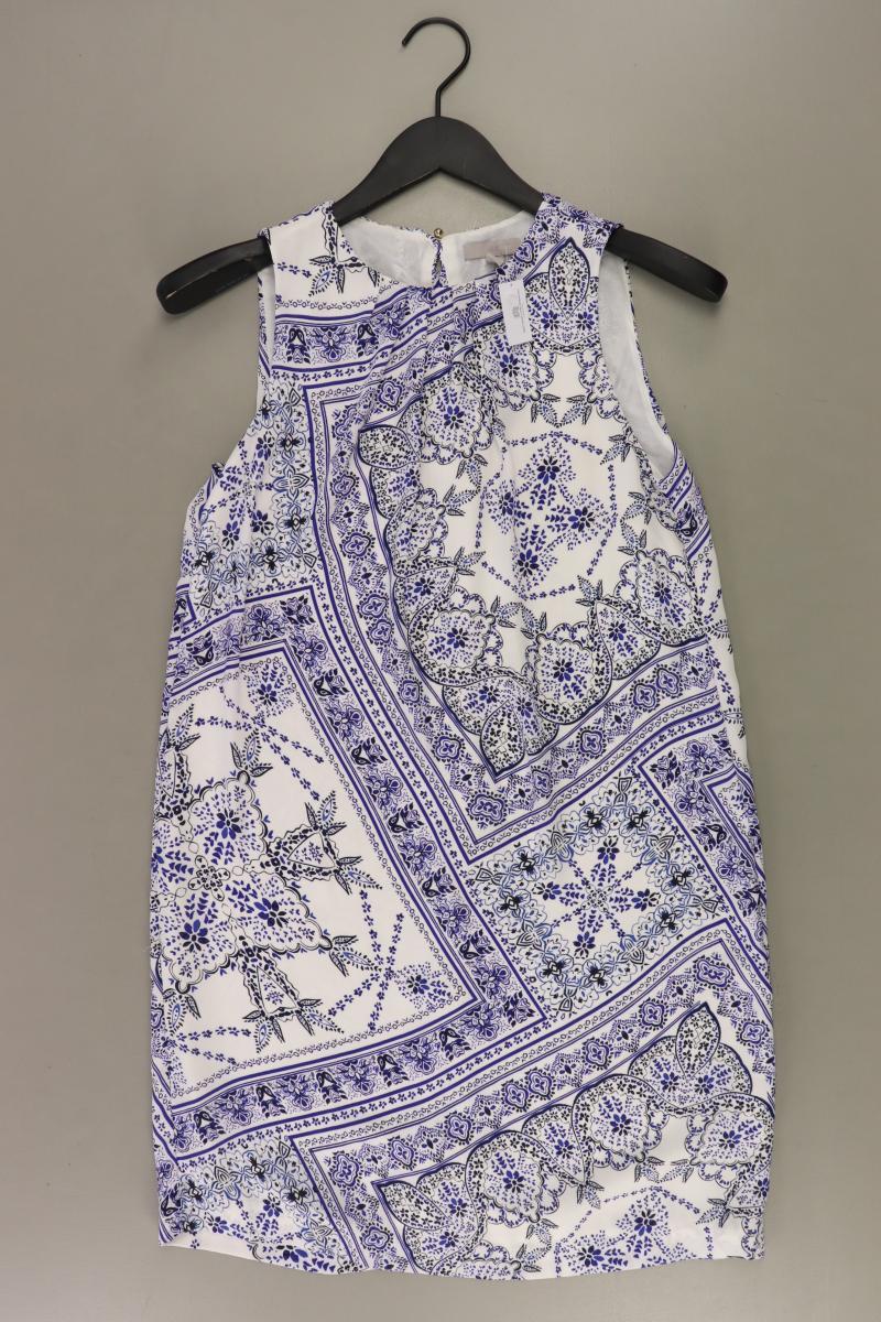 H&M Kleid Gr. 36 Ärmellos blau aus Polyester