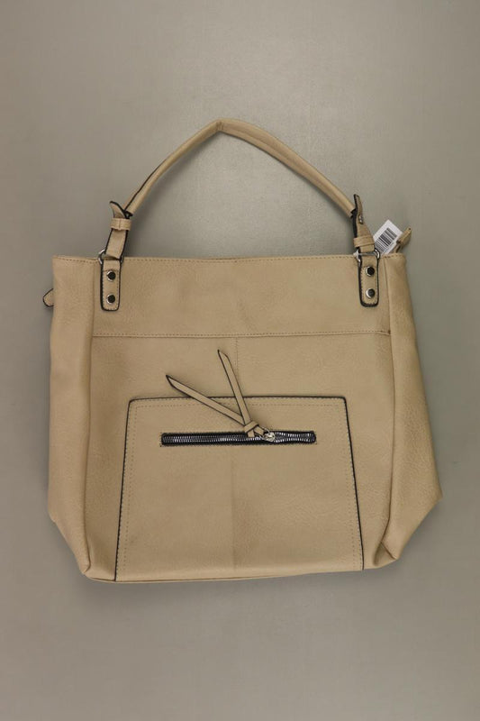 Schultertasche creme aus Polyurethan
