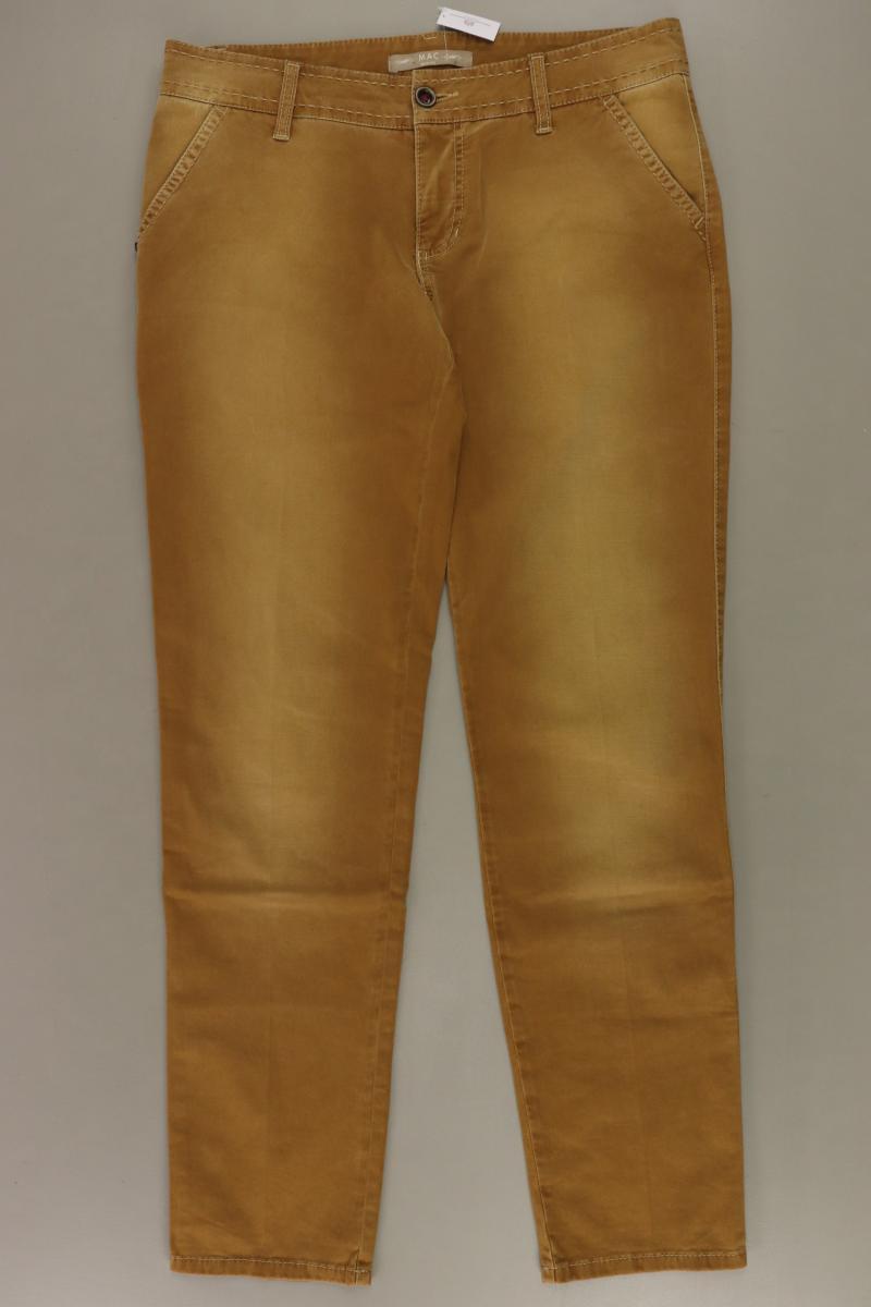 MAC Straight Jeans Gr. 38/L32 Modell Cigarette Chic braun aus Baumwolle