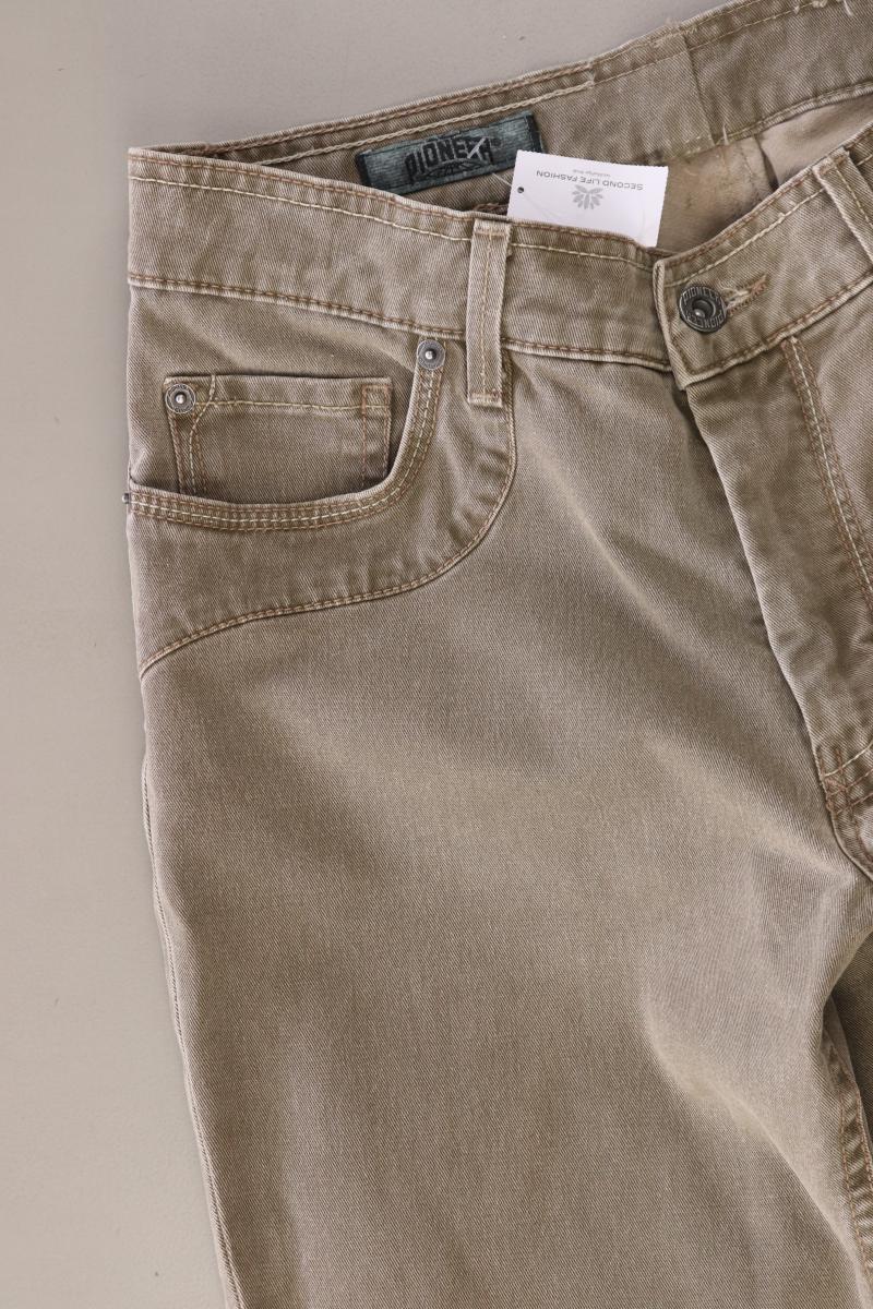 Pioneer Regular Jeans Gr. Langgröße 40 olivgrün aus Baumwolle