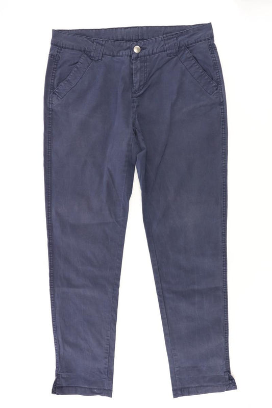 Street One Chinohose Gr. 38 blau aus Baumwolle