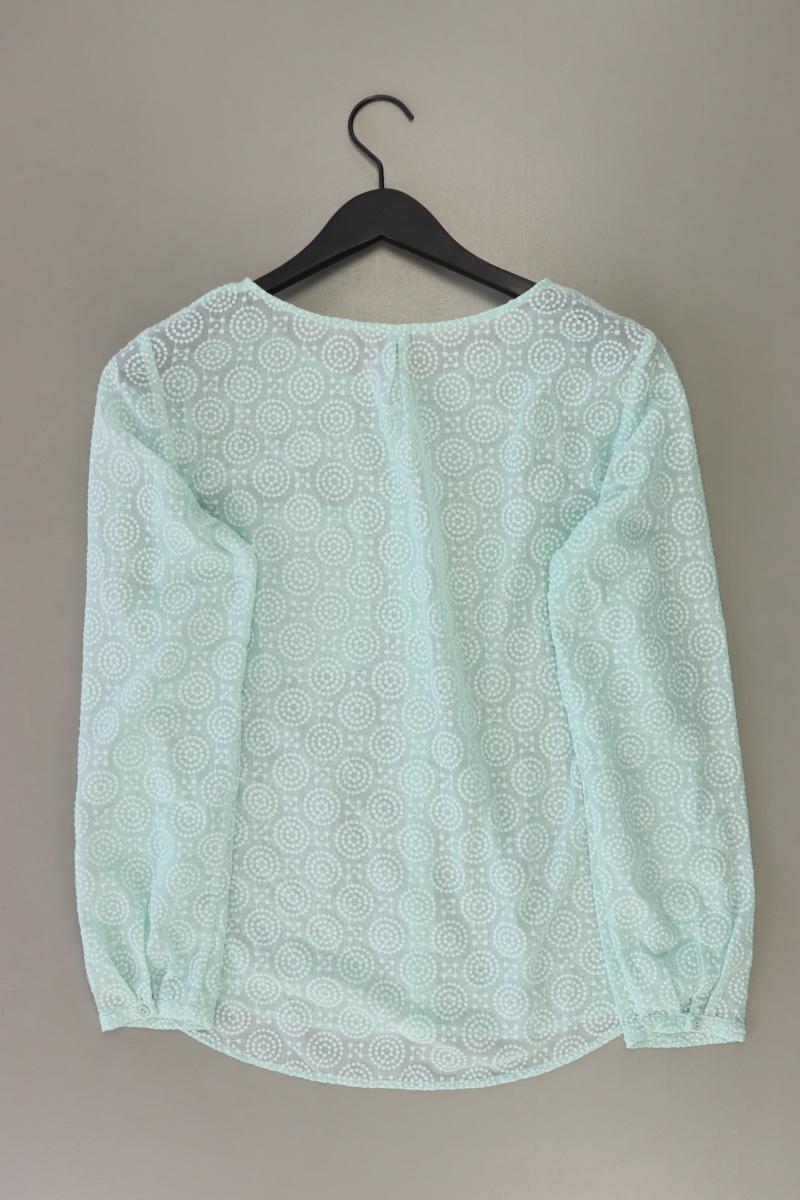 s.Oliver Premium Langarmbluse Gr. 40 türkis aus Polyester