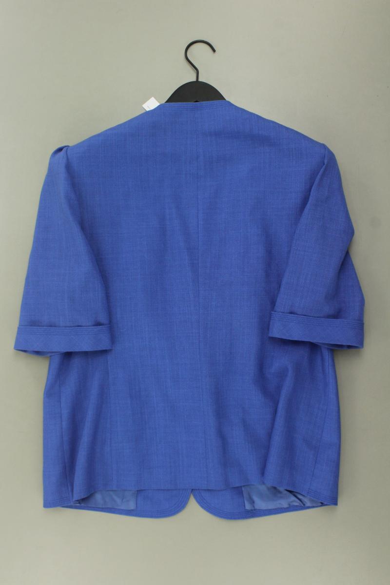 Delmod Longblazer Gr. 46 neuwertig Vintage blau aus Polyester