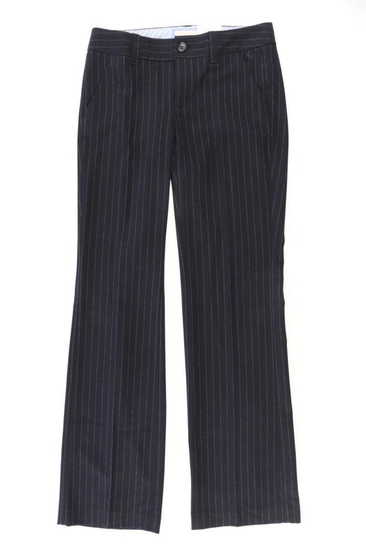 Esprit Stoffhose Gr. 34 gestreift blau aus Polyester