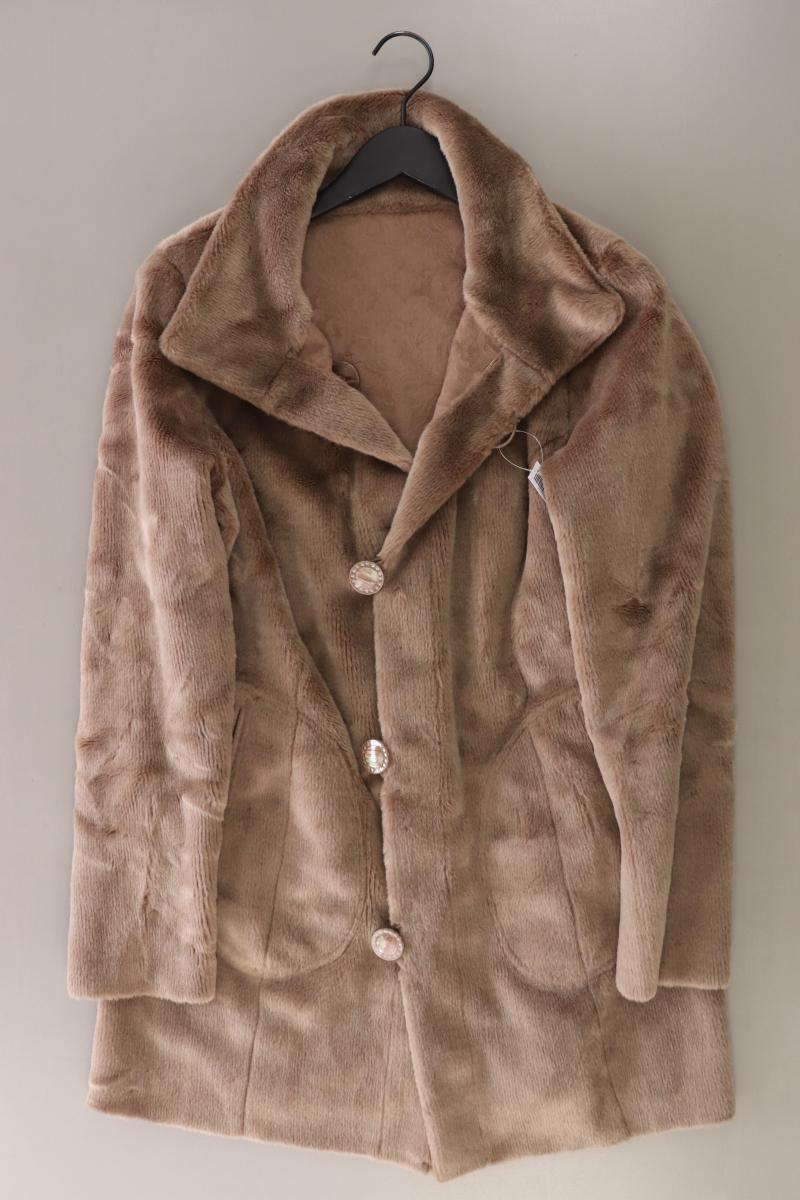 Alfredo Pauly Wendemantel Gr. 40 braun aus Polyester