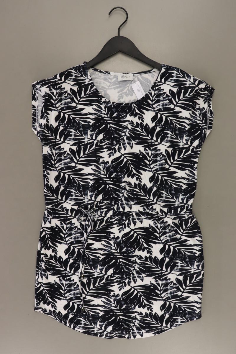 Boysens Kurzarmkleid Gr. 38 weiß aus Viskose