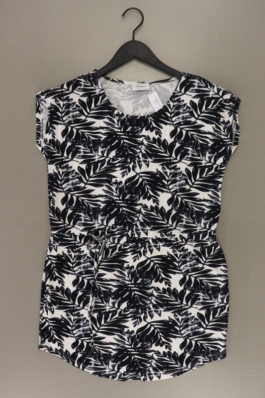 Boysens Kurzarmkleid Gr. 38 weiß aus Viskose