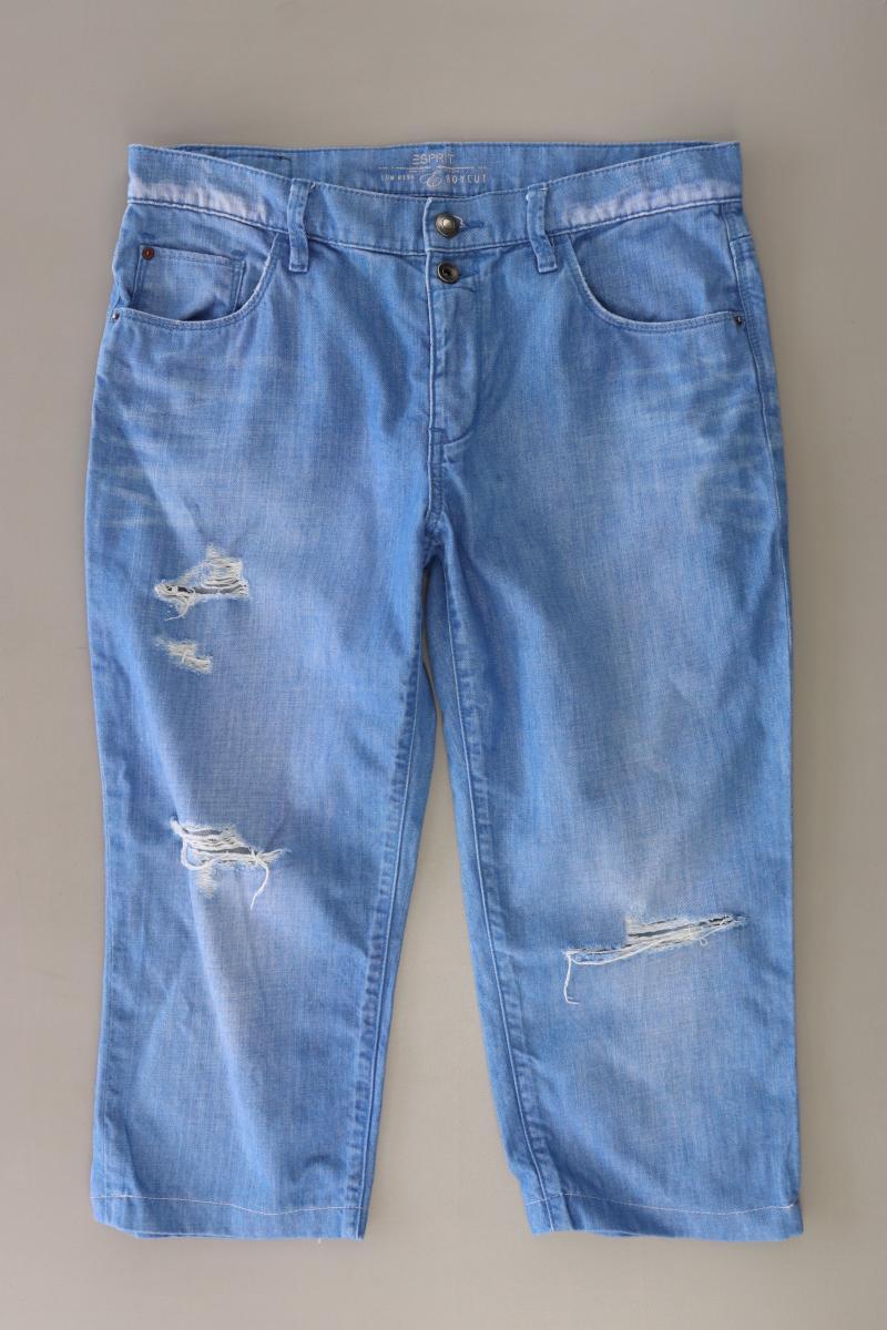 Esprit 3/4 Jeans Gr. W27 blau aus Baumwolle