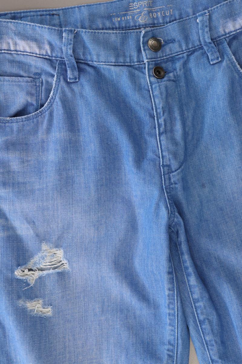 Esprit 3/4 Jeans Gr. W27 blau aus Baumwolle