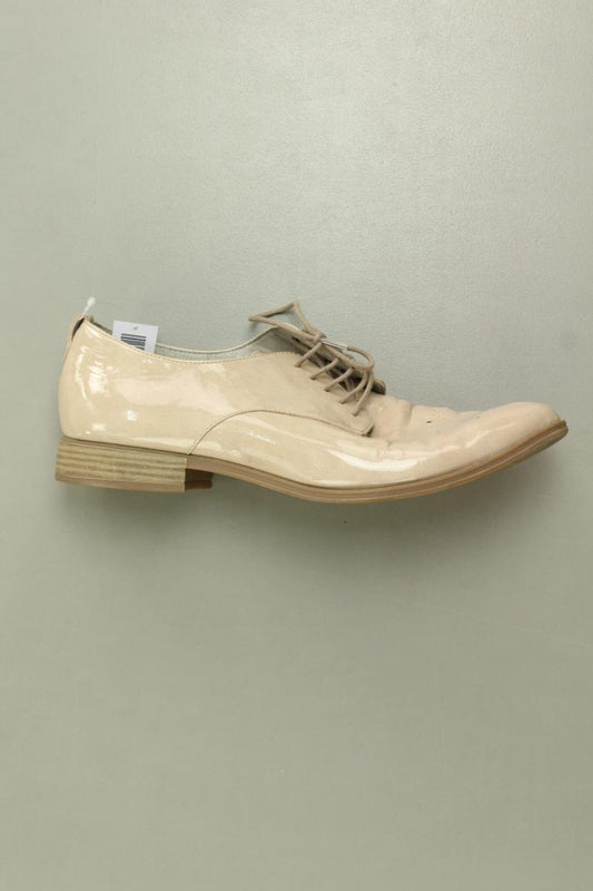 Tamaris Schuhe Gr. 42 creme aus Kunstleder