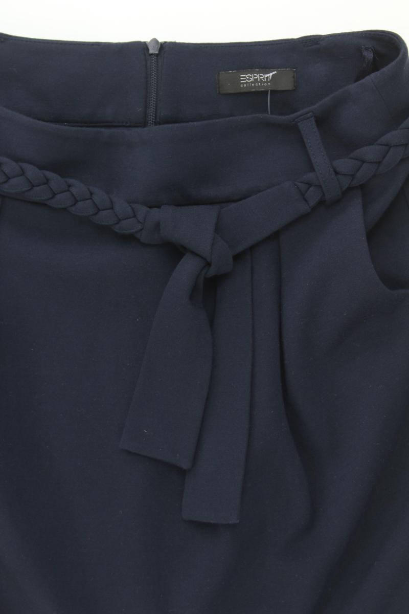 Esprit Collection Rock Gr. 38 blau aus Viskose