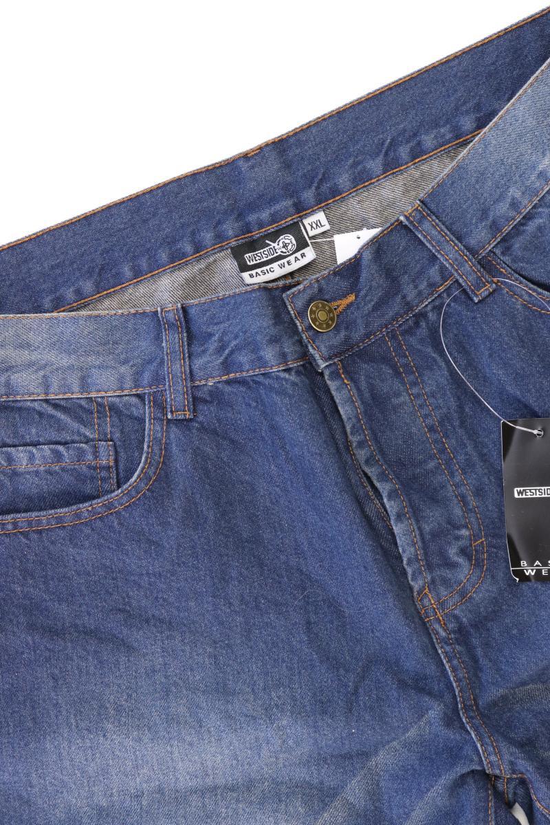 Jeansshorts für Herren Gr. XXL neu mit Etikett blau aus Baumwolle