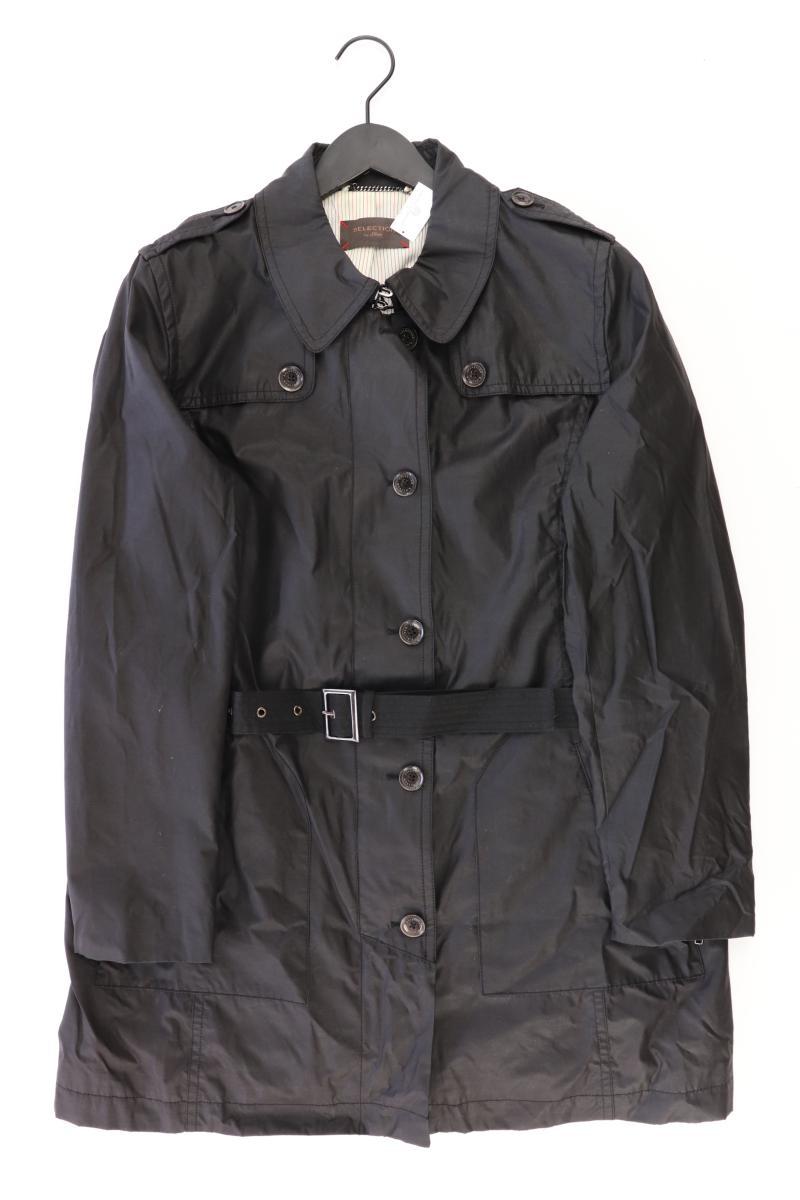 Selection by s.Oliver Mantel Gr. 44 schwarz aus Baumwolle