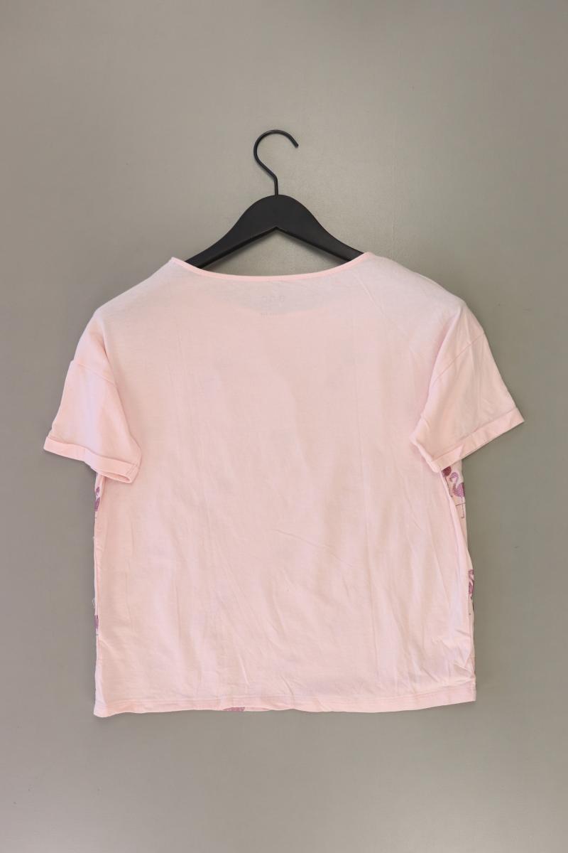 edc by Esprit Printshirt Gr. XS Kurzarm rosa