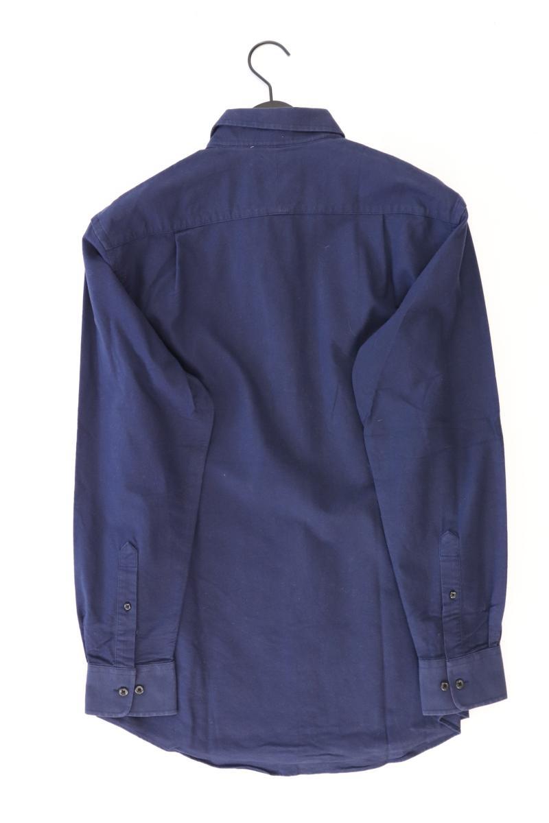 CHARLES TYRWHITT Langarmhemd für Herren Gr. M blau aus Baumwolle