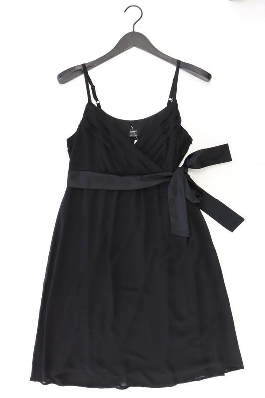 Esprit Collection Abendkleid Gr. 38 Träger schwarz aus Polyester